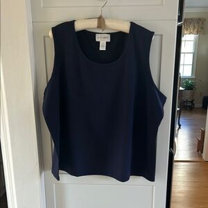 Sport savvy Navy Sleeveless Top